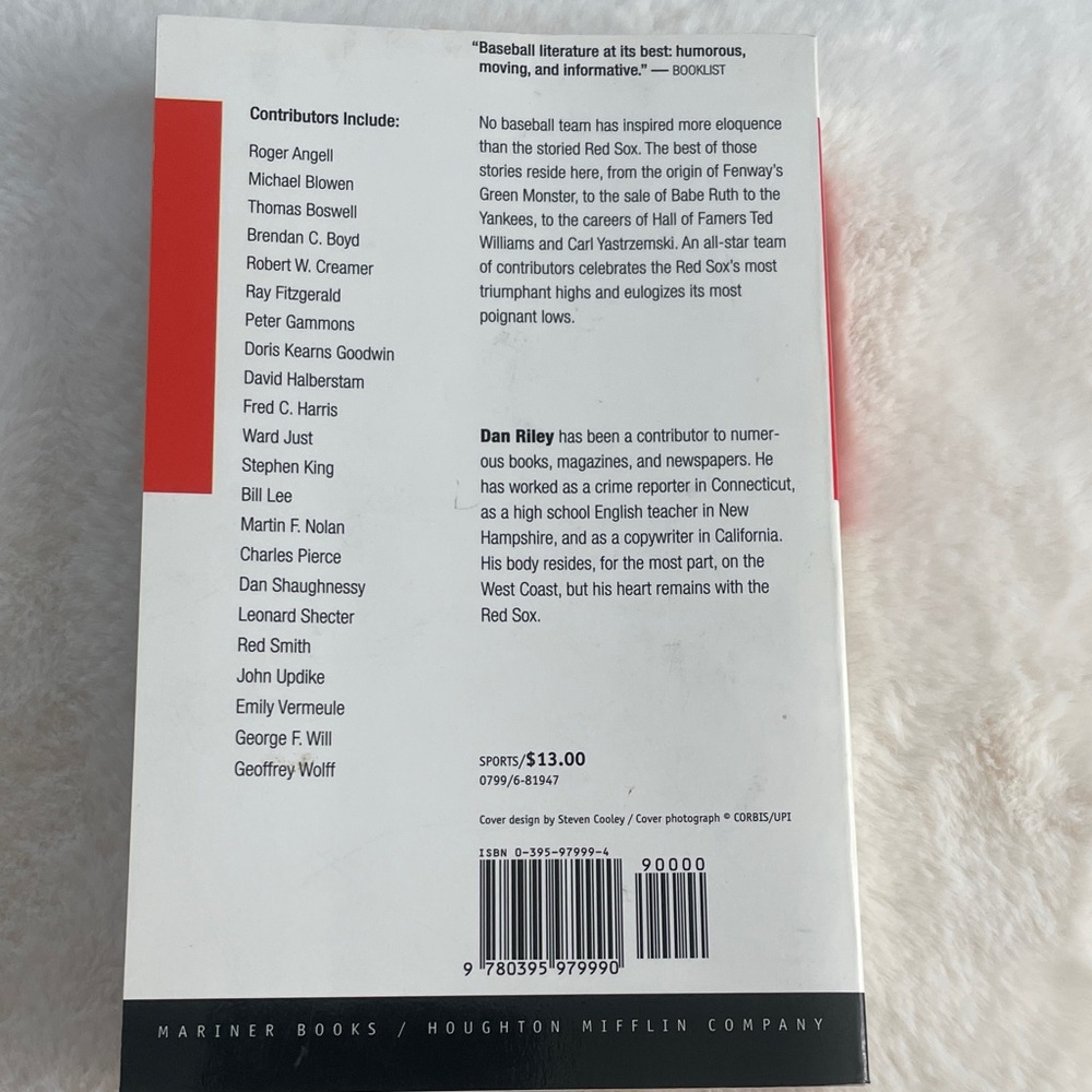 The Red Sox Reader - Baseball History Collection by Dan Riley - Picture 2 of 3